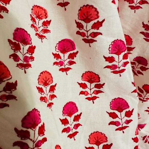 Elegant Pink Floral Long Sleeve Dress - Picture 4 of 16